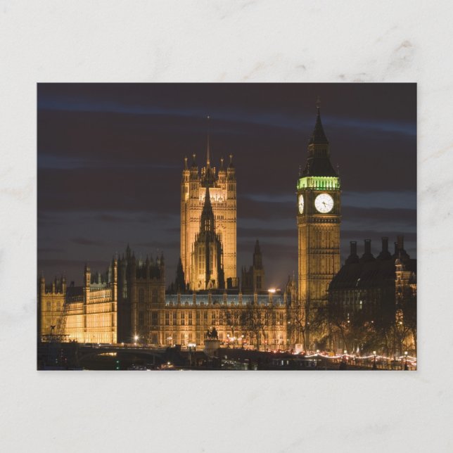 Europe, ENGLAND, London: Houses of Parliament / 2 Postcard (Front)