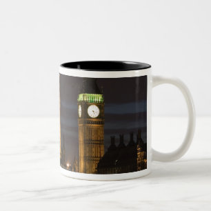 Europe, ENGLAND, London: Houses of Parliament / 2 Two-Tone Coffee Mug