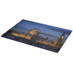 Europe, ENGLAND, London: Houses of Parliament / Cutting Board