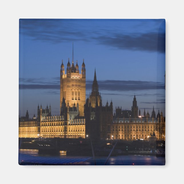 Europe, ENGLAND, London: Houses of Parliament / Magnet (Front)