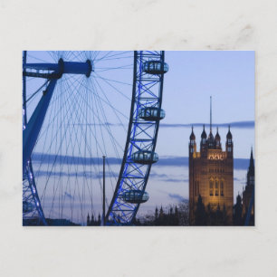 Europe, ENGLAND, London: Houses of Parliament Postcard