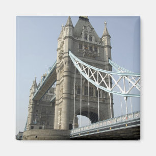 Europe, England, London. Tower Bridge over the Magnet