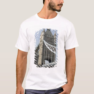 Europe, England, London. Tower Bridge over the T-Shirt