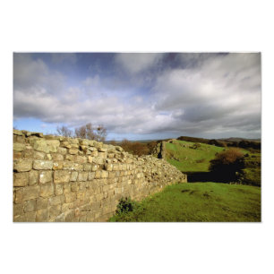 Europe, England, Northumberland. Hadrian's Photo Print