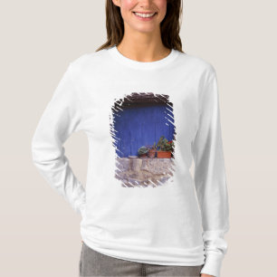 Europe, France, Cereste. A blue door adds colour T-Shirt