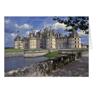Europe, France, Chambord. Imposing Chateau