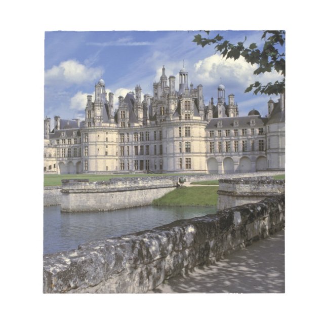 Europe, France, Chambord. Imposing Chateau Notepad (Front)