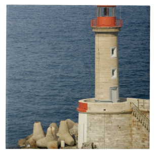 Europe, France, Corsica, Bastia. Port Tile