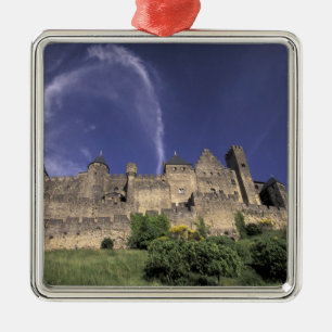 Europe, France, Languedoc; Aude; Carcassonne, Metal Tree Decoration