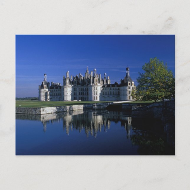 Europe, France, Loire Valley. Chateau Chambord Postcard (Front)