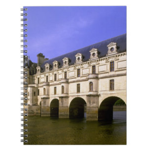 Europe, France, Loire Valley. Chateau Spiral Notebook