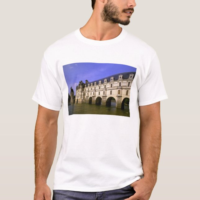 Europe, France, Loire Valley. Chateau T-Shirt (Front)