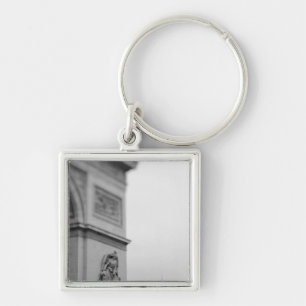 Europe, France, Paris. Arc de Triomphe and 2 Key Ring