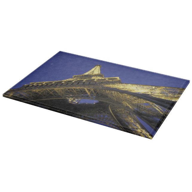 Europe, France, Paris, Eiffel Tower, evening 2 Cutting Board (Corner)