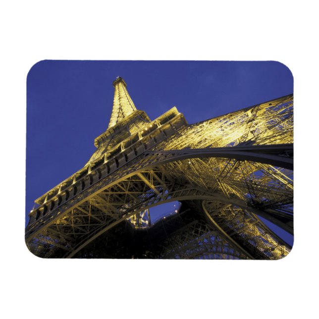 Europe, France, Paris, Eiffel Tower, evening 2 Magnet (Horizontal)