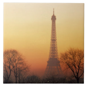 Europe, France, Paris. Eiffel Tower (Medium Tile
