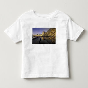 Europe, France, Paris. Le Louvre and glass Toddler T-Shirt