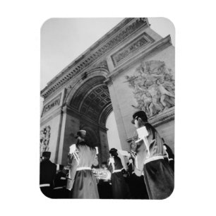 Europe, France, Paris. Military ceremony at the Magnet