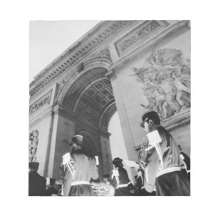 Europe, France, Paris. Military ceremony at the Notepad