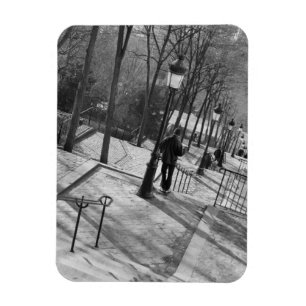 Europe, France, Paris, Montmartre: Morning on Magnet