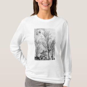 Europe, France, Paris. Statue and Ferris Wheel, T-Shirt