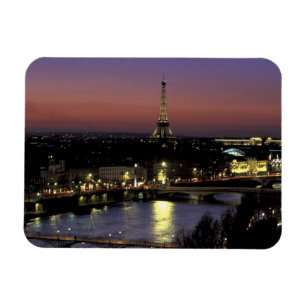 Europe, France, Paris, Sunset view of Eiffel Magnet