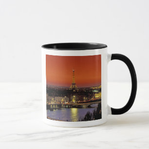 Europe, France, Paris. Sunset view of Eiffel Mug