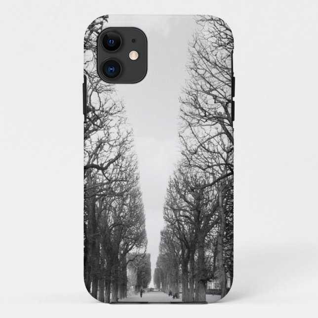Europe, France, Paris. Winter trees, Marco Polo Case-Mate iPhone Case (Back)