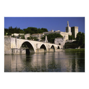 Europe, France, Provence, Avignon. Palais des 2 Photo Print