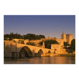 Europe, France, Provence, Avignon. Palais des Photo Print