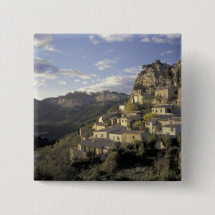 Europe, France, Provence, La Roque Alric, 15 Cm Square Badge