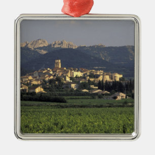 Europe, France, Provence, Vaucluse, SSablet, Metal Tree Decoration