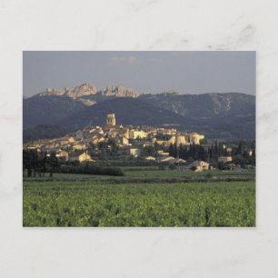 Europe, France, Provence, Vaucluse, SSablet, Postcard