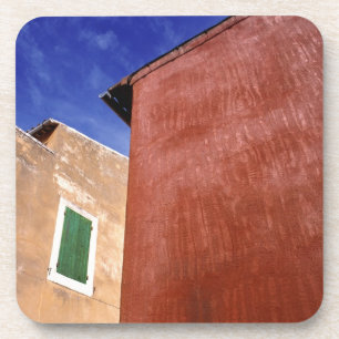 Europe, France, Roussillon. Colourful walls are Coaster