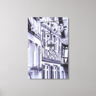 Europe, Germany, Rhineland, Pfalz, Boppard. Half Canvas Print