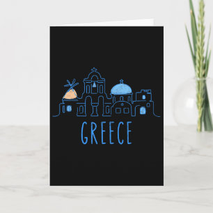Europe Greece Athens Santorini Family Vacation Sou Card