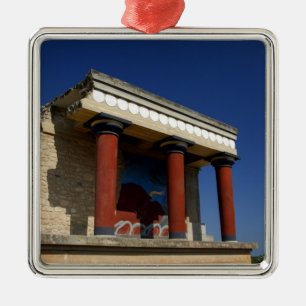 Europe, Greece, Crete (aka Kriti), Heraklion 2 Metal Tree Decoration