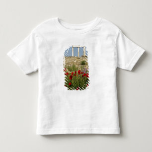 Europe, Greece, Cyclades, Delos. Column ruins. 2 Toddler T-Shirt