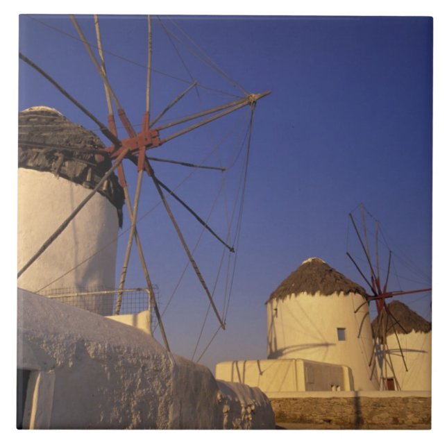 Europe, Greece, Cyclades Islands, Mykonos, 2 Tile (Front)