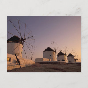 Europe, Greece, Cyclades Islands, Mykonos, Postcard
