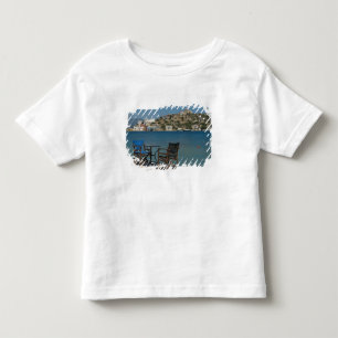 Europe, Greece, Kastellorizo: chairs on the edge Toddler T-Shirt