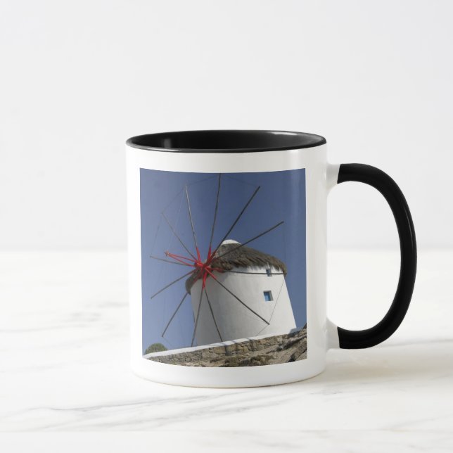 Europe, Greece, Mykonos. 3 Mug (Right)