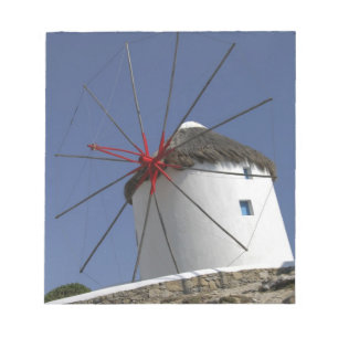 Europe, Greece, Mykonos. 3 Notepad