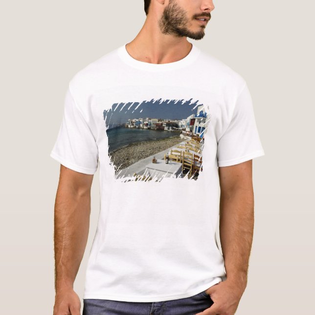 Europe, Greece, Mykonos. Views of the seaside T-Shirt (Front)
