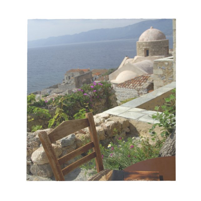 Europe, Greece, Peloponnese, Monemvasia (single Notepad (Front)