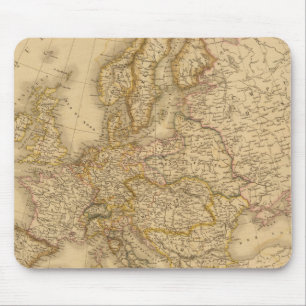 Europe in 1789 mouse pad