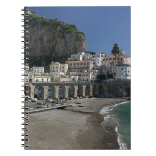 Europe, Italy, Campania, (Amalfi Coast), Amalfi: Spiral Notebook