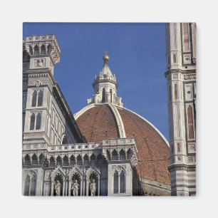 Europe, Italy, Florence. Duomo Cathedral Magnet