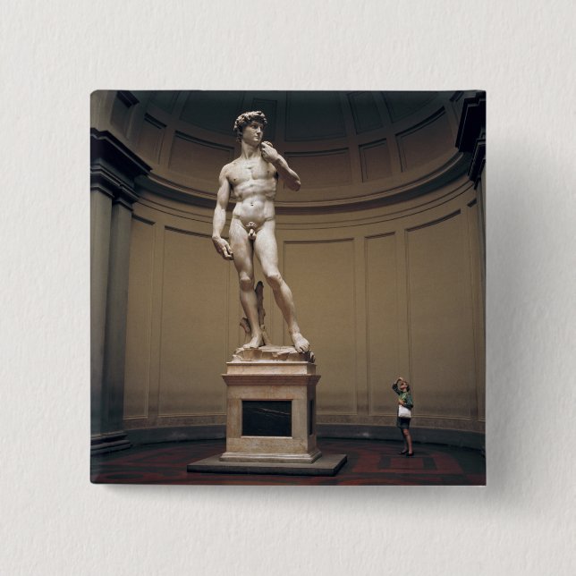 Europe, Italy, Florence. The actual size of 15 Cm Square Badge (Front)