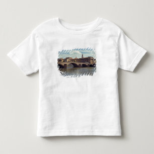 Europe, Italy, Florence. The Arno River flows Toddler T-Shirt